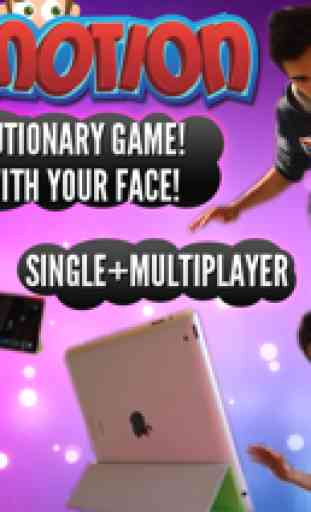 FACEMOTION - Use su rostro para jugar! Aumentada la realidad de varios jugadores 1