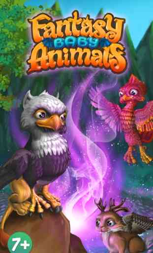 Fantasy Baby Animals - Cuida de unicornios, dragones y otras lindas criaturas. 1