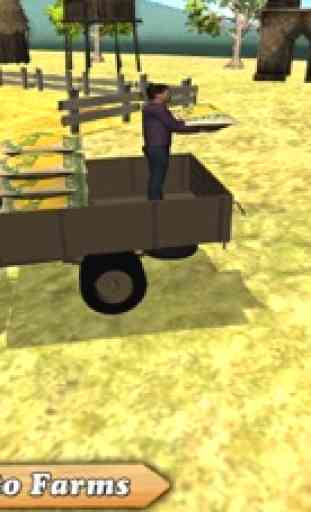 Camión de la granja juego Simulador remolque de tr 4