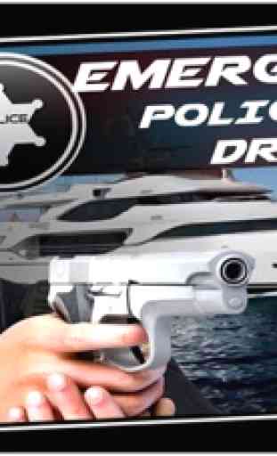 Emergency Police Boat Drive 3D 1