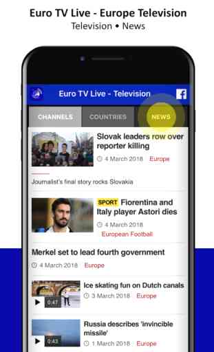Euro TV Live - Televisión 2
