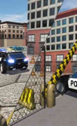 Extreme 3D estacionamiento del coche policía 2