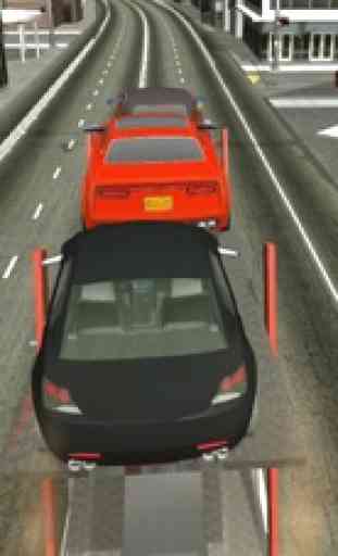 Extreme Driving Car Transporter Truck 3D 2