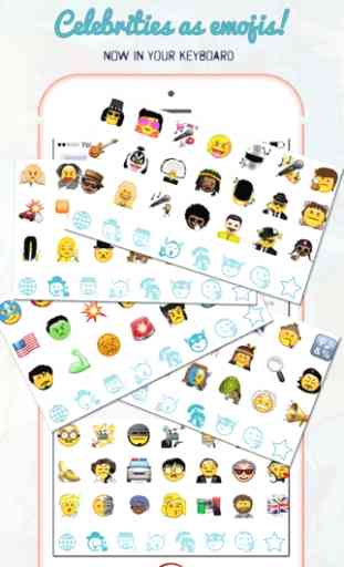 Famoji - teclado de emojis famosos para whatsapp 1