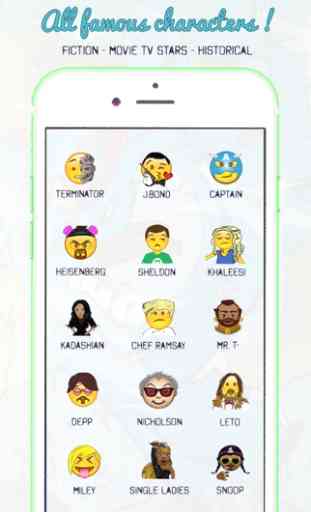 Famoji - teclado de emojis famosos para whatsapp 3