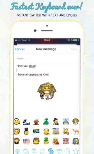 Famoji - teclado de emojis famosos para whatsapp 4