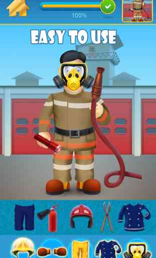 Bombero y Policía Júnior City Heroes - Copia y Draw Fire Rescue Game Maker Gratis 3