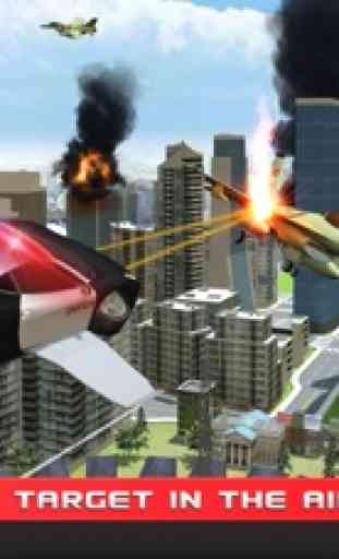 Cop volar coches Simulador 3D - Extreme Policía Criminal Coches de conducción y de vuelo del avión piloto Simulador 2