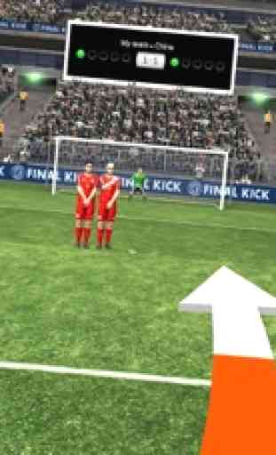 Final Kick VR - Virtual Reality free soccer game for Google Cardboard 2
