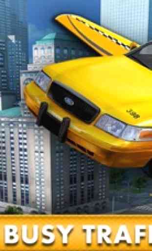 Casilla de taxi amarilla Flying Flight Simulator F 4