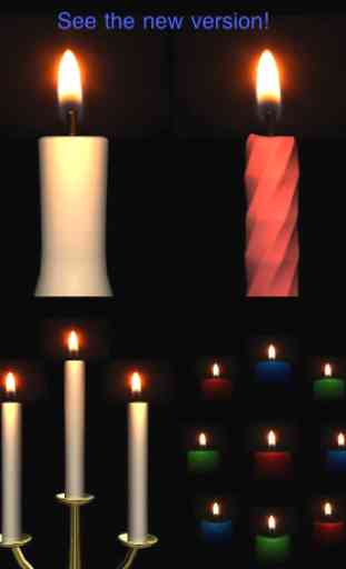 Flame of candle 3