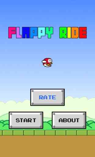 Flappy Ride - Volador de aves 1