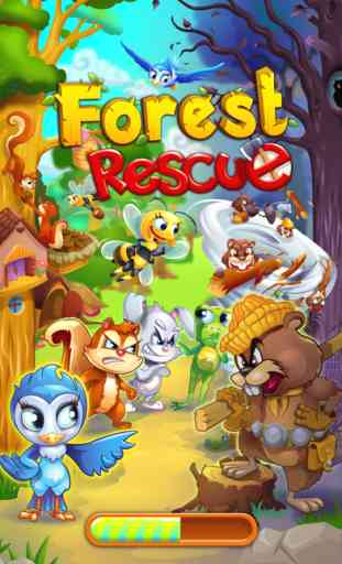 Forest Rescue: Match 3 Puzzle 4