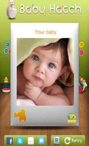 El rostro del futuro bebé : embarazada 3