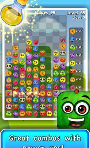 Frenzy Fruits Toy Match - Super blast 3 heroes 3