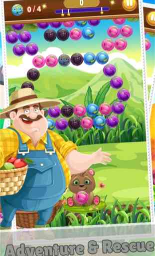 Fruta Bubble Shooter Deluxe - Adictivo Puzzle Mania De Aventura 4
