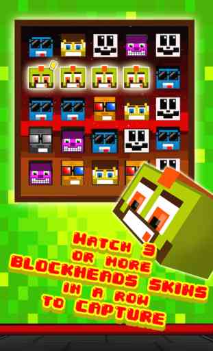 Funny Pixel Faces on Blocks Match 3 World Pocket Games 2