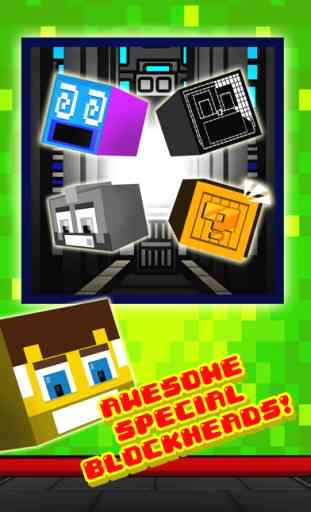 Funny Pixel Faces on Blocks Match 3 World Pocket Games 3