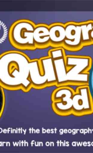 GEO GLOBO QUIZ 3D - Juego Geografia del Mundo Quizz Gratis 1