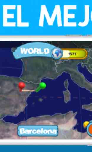 GEO GLOBO QUIZ 3D - Juego Geografia del Mundo Quizz Gratis 4