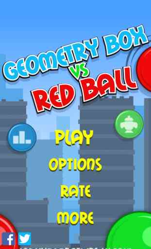 Geometry Box vs Red Ball FREE 4