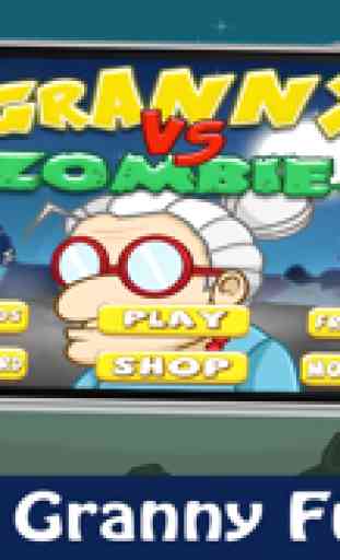 Granny Vs . Zombies - Estrategia Jump aventura épica del juego 3