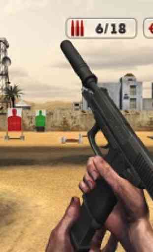 Arma Simulador 3D - Tren con alto volumen de Elite armas de tiro Rango 3