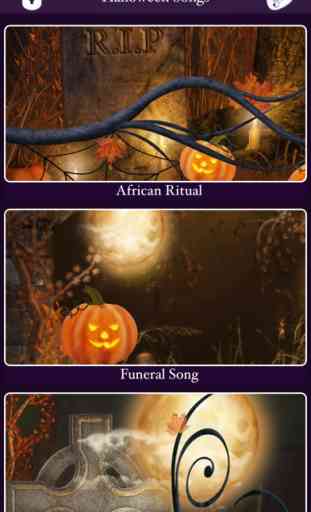 Canciones de Halloween Temas de Terror - Música Satánica de Halloween, Caras de Miedo con Efectos de Sonido 2