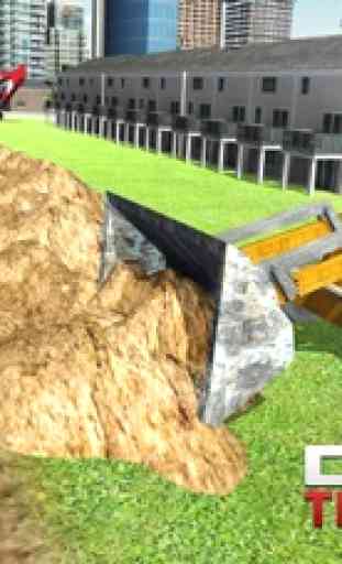Pesada grúa excavadora Simulador 3D - Un desafío conductor del camión PRO construcción 1