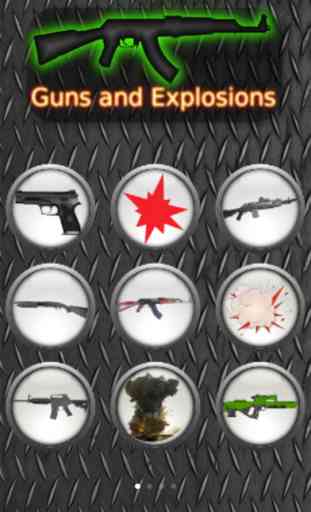 Armas de fuego y explosiones 1