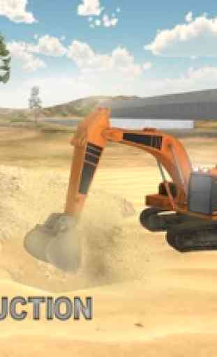 Excavadora pesada simulador 3