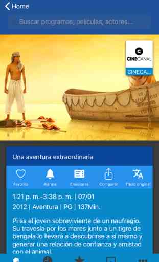 Guía TV Tigo Star for iPhone 3