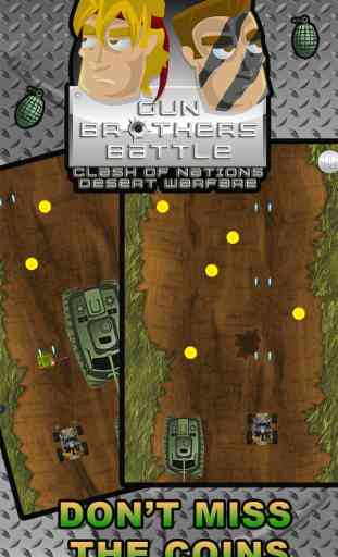 Gun Brothers Battle-Choque de Naciones Desert Warfare 2 4