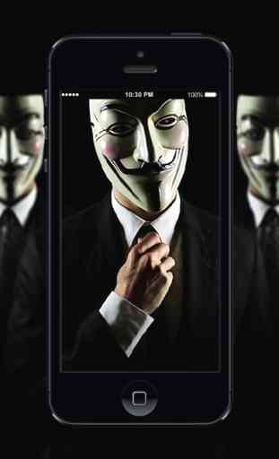 Hacker Fondos de alta definición Anónimo 4