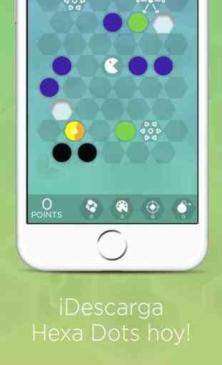 Hexa Dots - Evolución del Juego Conecta 4 Colores 4