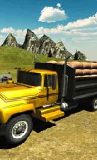 Transportador pesado Cargo Truck Driver Simulador 1