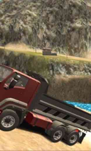 Transportador pesado Cargo Truck Driver Simulador 3