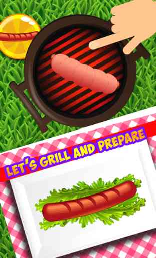 Hotdog fever-Crazy Fast Food cooking fun & kitchen scramble game for Kids,Girls,Boys & Teens 2