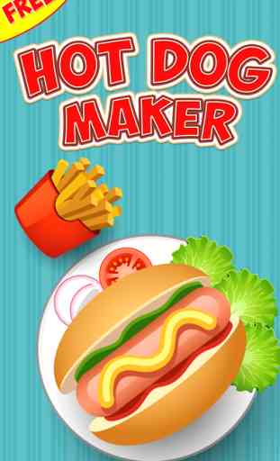 Hotdog fever-Crazy Fast Food cooking fun & kitchen scramble game for Kids,Girls,Boys & Teens 3