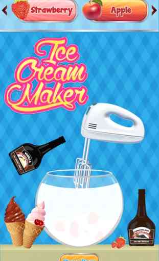 Ice Cream Maker - Frozen salón de cucurucho y loco juego de aventuras cocinero 2