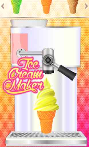 Ice Cream Maker - Frozen salón de cucurucho y loco juego de aventuras cocinero 3