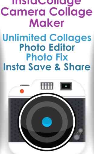 Instacollage camera collage maker plus photo frames , color splash and text effects 1