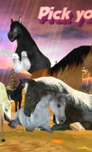 My Pet Horsey Friend Sim-ulator: Interactive Magic Animal Stable World 1
