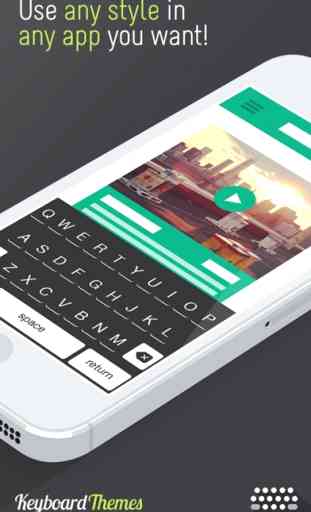 Keyboard Themes – Personaliza Teclados de Colores y Estilos de Letras para iPhone y iPad (Edición iOS 8) 4