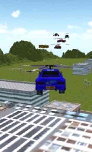 Jet Car Stunts Simulador de Piloto de Vuelo Extrem 3