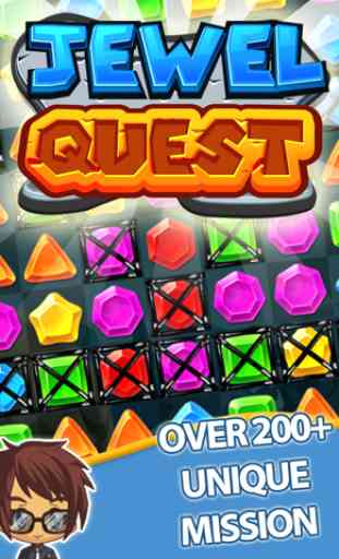 Jewel Quest - Diamond Crazy Blast Match 3 4