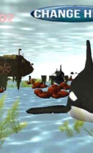 Killer Whale Deep Sea Hunter  - Ballena Feroz Profundo 4