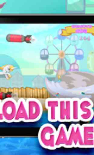 Poco Magia del unicornio Dash: My Pretty Pony Princess vs Shark Tornado Attack juego - todo gratis 2
