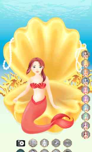 Deep Sea Mermaid Makeup: Dressup and Makeover Game 3