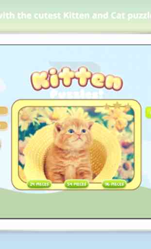Gato y gatito rompecabezas - juegos para adultos y niños 4